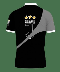 Looking for a chic new look? Try this Grey 3D Printed Juventus Tnt-Ht Polo Shirt Ver 1, made of Breathable Fabric