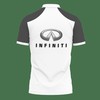 Looking for a versatile yet stylish shirt? Try this Grey Infiniti An-Va Polo Shirt Ver 2