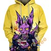 Lord Beerus 3D Hoodie with All Over Print Graphics