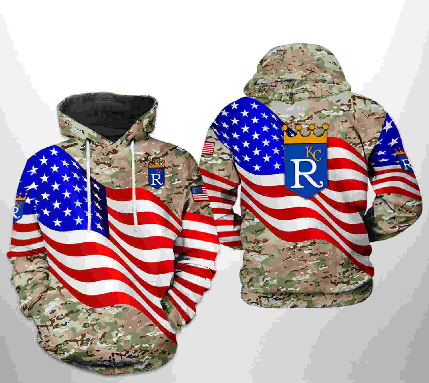Los Angeles Angels US Flag Camo Veteran 3D Hoodie Zipper Hoodie for Fans