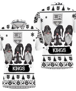 Los Angeles Kings Ugly Sweatshirt and Personalized All Over Print Polo T-shirt for a cozy winter night