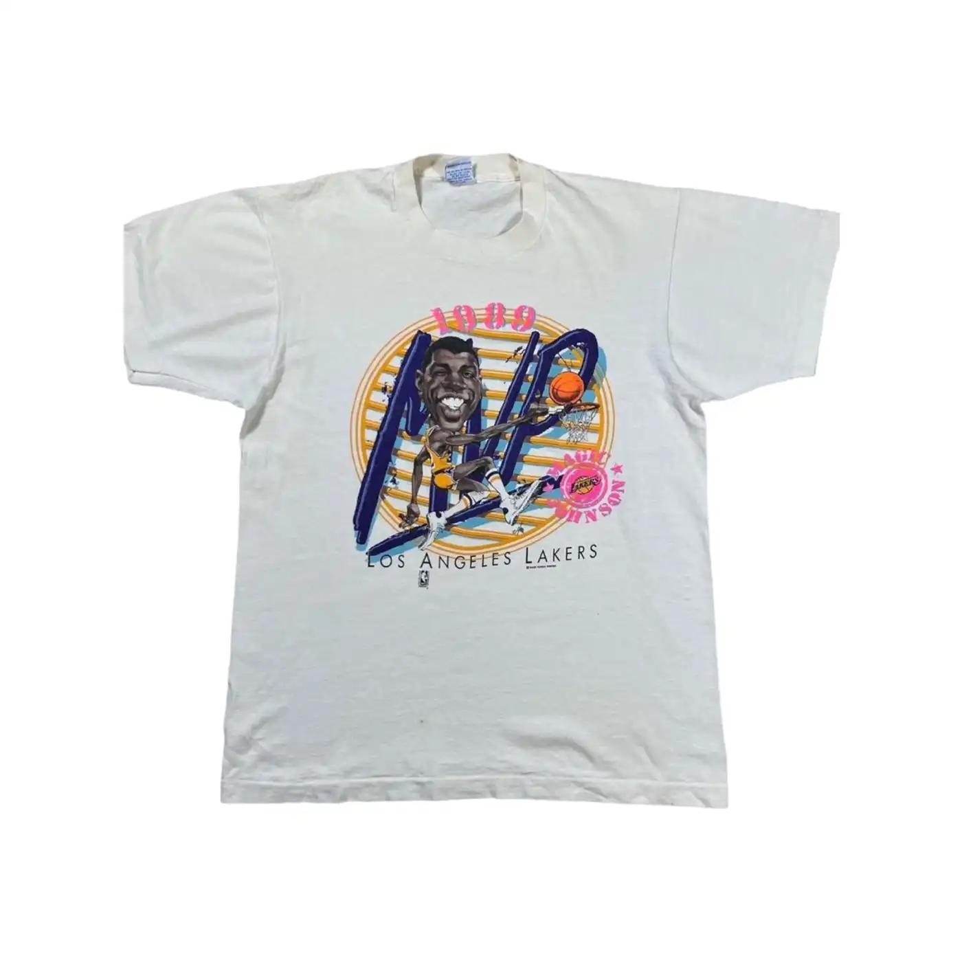Los Angeles Lakers Magic Johnson Mvp 1989 Bna T Shirt Hoodie Sweatshirt Gift For Fans