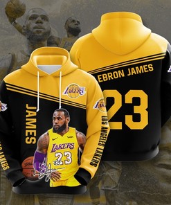 Los Angeles Lakers Unisex All Over Print Hoodie with Unique Design