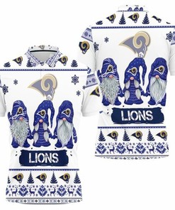 Los Angeles Rams Ugly Sweatshirt meets Personalized 3D All Over Print Polo Shirt