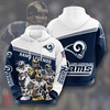 Los Angeles Rams Women's All Over Print Hoodie with Unique Design
