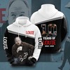 Louie Custom All Over Print 3D Hoodie for Men