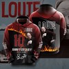 Louie Custom Sport All Over Print 3D Hoodie for Men