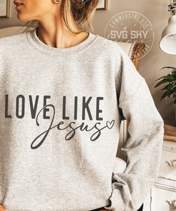 Love And Forgiveness Christian T-Shirt with Jesus Design