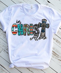 Love Like Jesus Christian Tee - Christ Alone Shirt