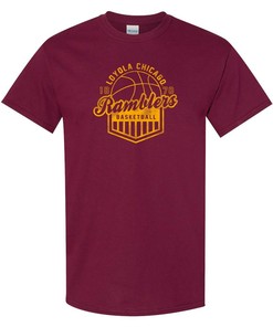 Loyola University Ramblers Plaid Circle Shirt, Loyola Vintage Sweatshirt