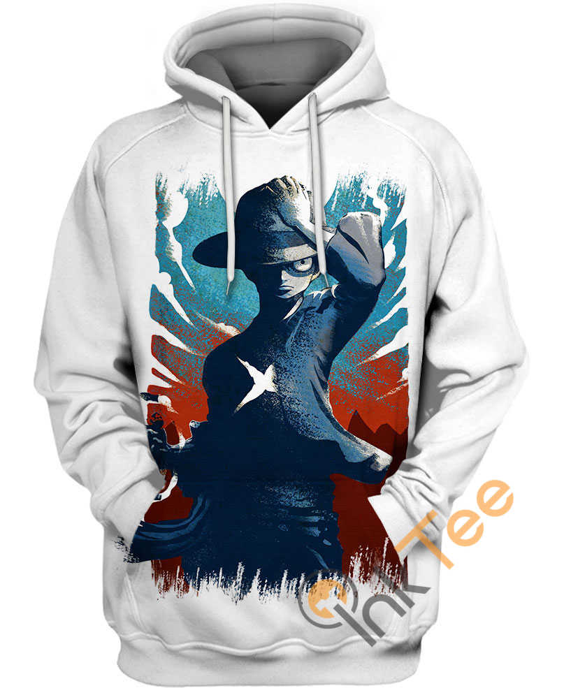 Luffy Dangerous Pirate All Over Print 3D Hoodie