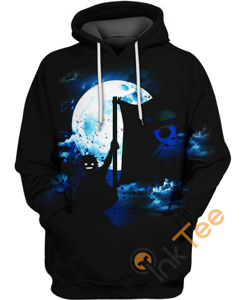 Luffy Pirate Flag 3D Hoodie - Perfect for Fans of One Piece