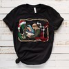 Luke 2.11 Love Came Down Christian Christmas T-Shirt - Nativity Design