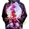 Lunar Goddess Diana All Over Print 3D Hoodie for Women