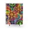 Luxurious Contemporary Shower Curtain for College Dorm & Bathroom Decor - Bath Curtain Included