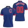 MLB Chicago Cubs Custom Royal 2019 Style Personalized 3D All Over Print Polo Shirt