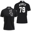 MLB Chicago White Sox Abreu #79 Majestic Cool Base Polo Shirt for Chicago Fans