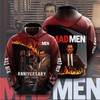 Mad Men All Over Print 3D Hoodie for Men