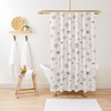 Magical Disney Boho Abstract Patterns Shower Curtain, Trendy and Eco-Friendly Waterproof Design with Hooks Included