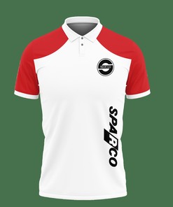Make Heads Turn with Our 3D Printed Sparco An-Lt Polo Shirt Ver 1 (Red)