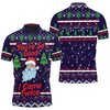 Make Them Laugh this Christmas with You're So Good I Came Twice Santa Claus 3D All Over Print Polo Shirt