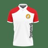 Make a Bold Statement with Our Red Bundaberg TNC-VA Polo Shirt Ver 1 Made from Breathable Fabric