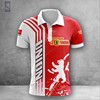 Make a Bold Statement with Union Berlin 3D Bundesliga Polo Shirt