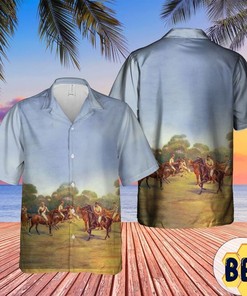Make a Statement with this Vintage Trending Hawaiian Shirt for US Sport of Polo Fans