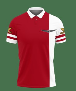 Make a statement with our red Honda Gold Wing Nct-Va personalized polo t-shirt