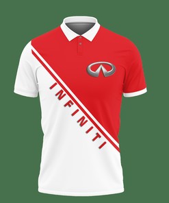 Make a statement with this 3D Printed red Infiniti An-Va Polo Shirt Ver 1, perfect for any occasion