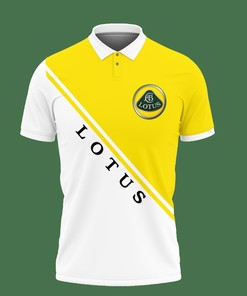 Make a statement with this Yellow Lotus An-Lt Polo Shirt Ver 1, perfect for any occasion