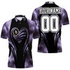 Make a statement with this personalized Minnesota Vikings 3D all over print polo shirt.