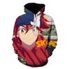 Manga Anime Reki Sk8 The Infinity Art All Over Print 3D Zip Hoodie 3D Custom Design