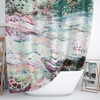Marble Abstract Shower Curtain Set with Optional Bath Towels, Bath Mat, and Boho Bathroom Decor