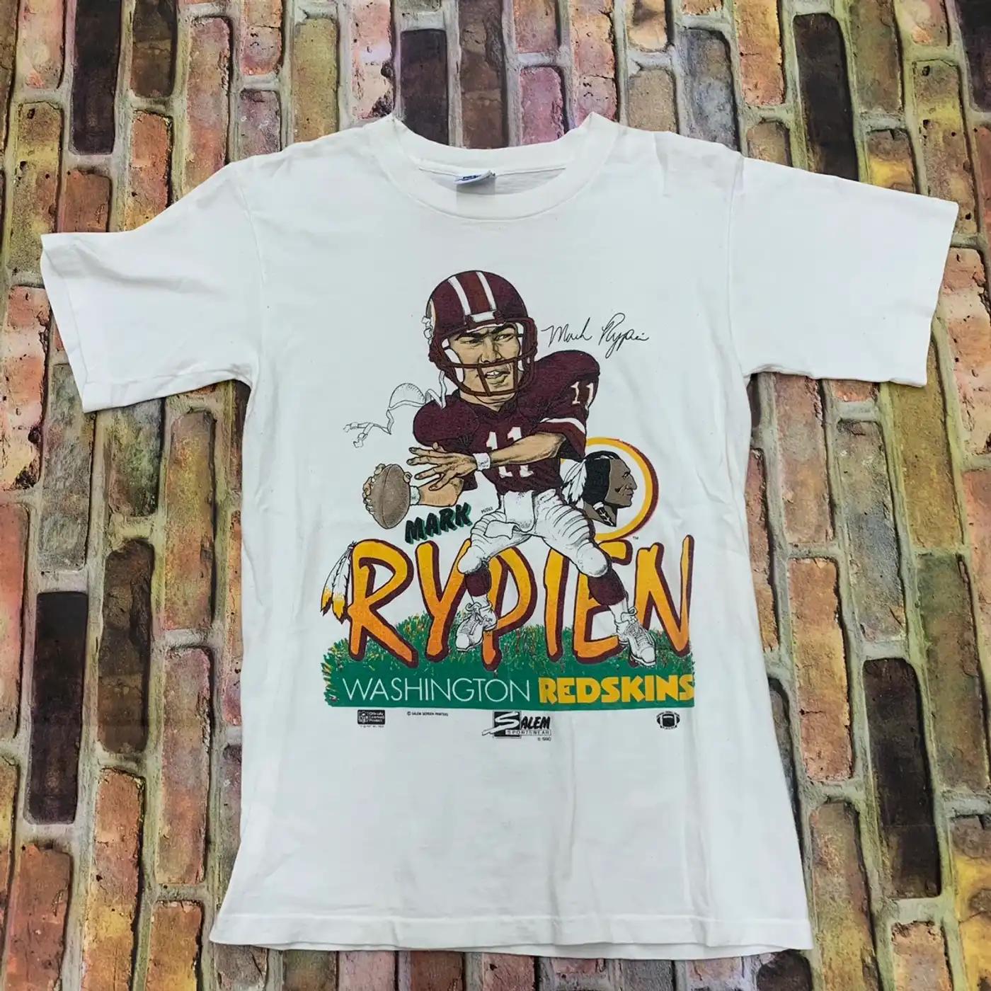Mark Rypien Vintage T-Shirt, Hoodie & Sweatshirt Gifts For Nfl Fans