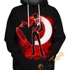 Masked Gentleman All Over Print 3D Hoodie with Graphics