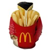 Mcdonalds French Fries Funny All Over Print 3D Hoodie