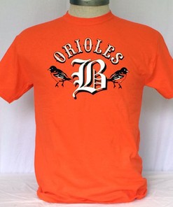 Men'S Original Baltimore B With Orioles T-Shirt - Mlb Baseball