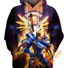Mercy and Phara 3D Hoodie with All Over Print Design
