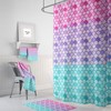 Mermaid Scale Shower Curtain with Optional Bath Set, Make Your Bathroom Radiant