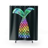 Mermaid Tale Shower Curtain, Dorm Room Decor, Bathroom Decor, Bath Curtain, Girl's Bathroom | Disney Blanket