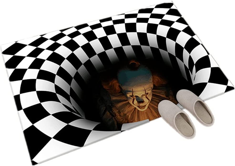 Mesmerizing Rug 3D Vortex Optical Illusion Rug - Perfect for Living Room and Bedroom - Image 2