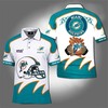 Miami Dolphins 100th NFL Anniversary Celebration 3D All Over Print Polo Shirt