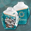Miami Dolphins Custom Sport All Over Print 3D Hoodie with Unique Design