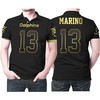 Miami Dolphins Dan Marino 13 3D Jersey Style Polo Shirt for Die-Hard Fans