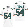 Miami Dolphins Zach Thomas #54 3D White Polo Shirt in All Over Print Design