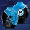 Miami Marlins Custom Hoodie with 3D Graphic Design