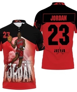 Michael Jordan 23 Chicago Bull Legend of NBA Polo Shirt All Over Print Shirt 3d T-shirt