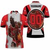 Michael Jordan Chigago Bulls 23 Legend 3D Polo Shirt Jersey All Over Print Shirt 3d T-shirt