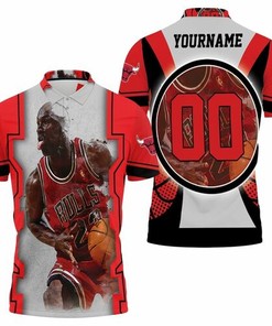 Michael Jordan Chigago Bulls 23 Legend 3D Polo Shirt Jersey All Over Print Shirt 3d T-shirt